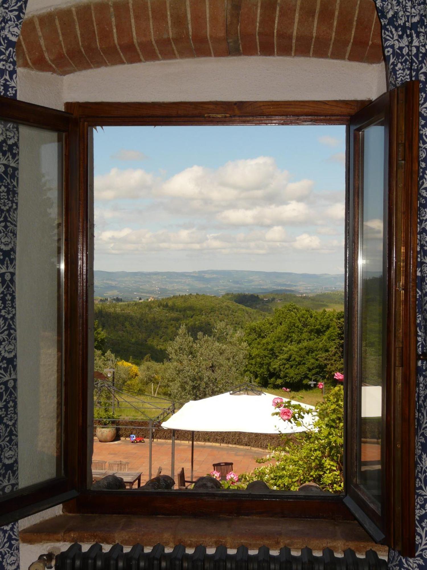 Podere Patrignone Guest House Castellina in Chianti Ruang foto